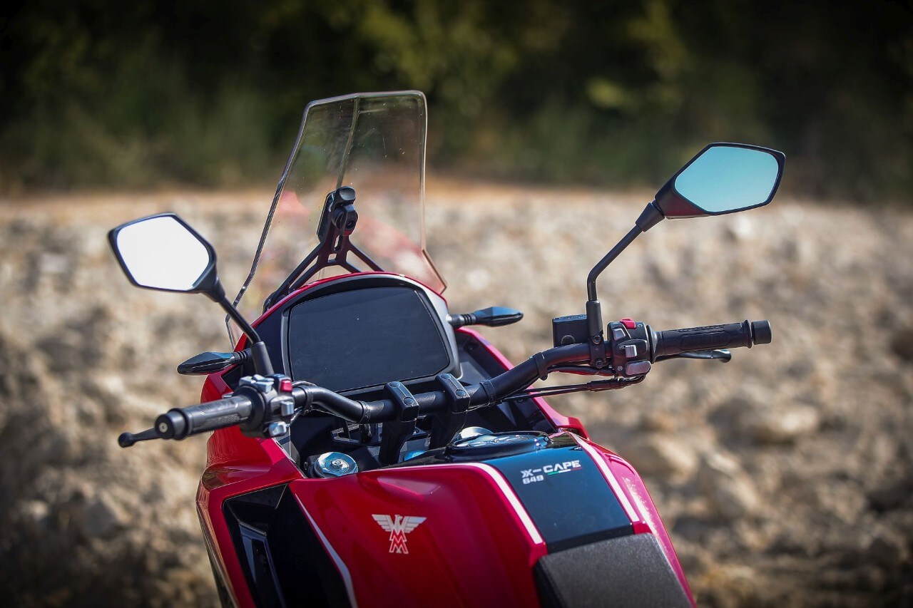 Moto Morini X-Cape: punto di FUGA